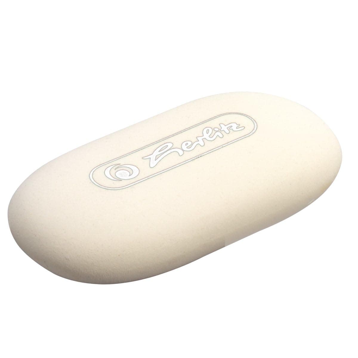 Oval Shape Eraser - White