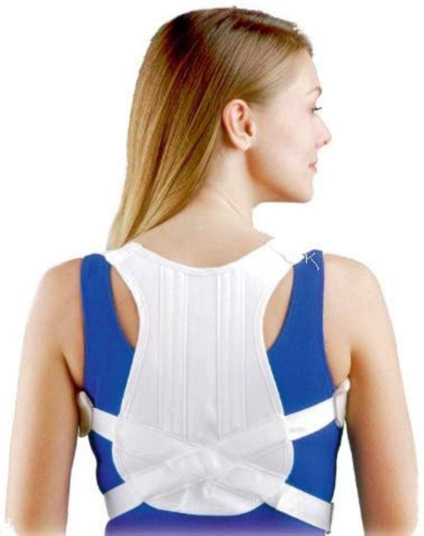 FLA ORTHOPEDICSXLarge : Fla 16-4201LSTD Posture Control Shoulder Brace, White, Extra Large