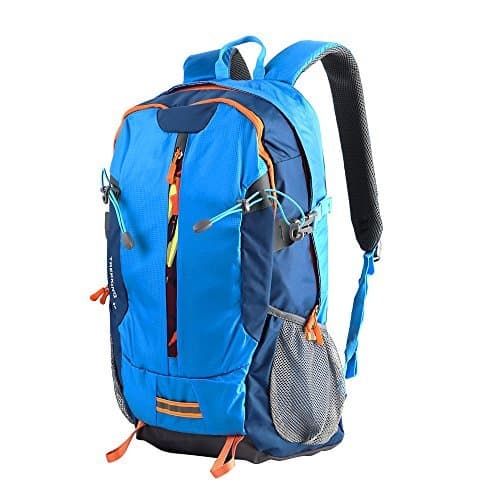 Hiking Daypack 30L Travel Camping Backpack Blue