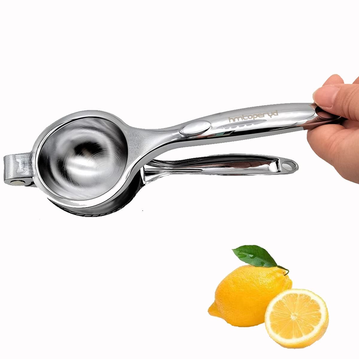Hmtoperyd Lemon Squeezer Lime, Citrus Juicer Tool Lemon Juicer Squeezer Hand-squeezing Citrus Lemon Clip Hand Manual Lemon Squeezers-lime Metal Squeezer Power Professional Lemon Squeezer