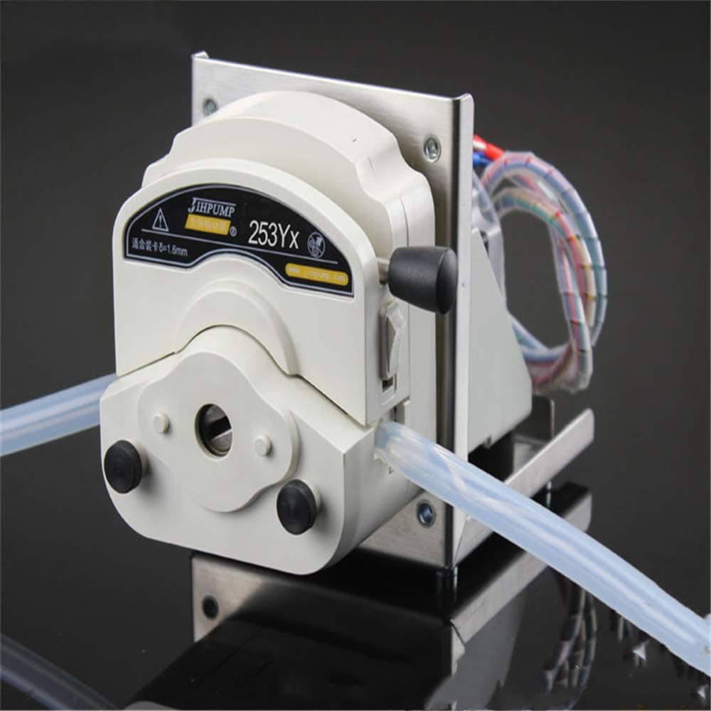 CE ROHS High Flow Peristaltic Pump Stepper Motor 24v with Quick Tubing Load Pump Head YZ2515,Comig 1m Silicon Tube