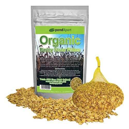 Pond Organic Barley Straw Flakes - Algae/Green Water Control