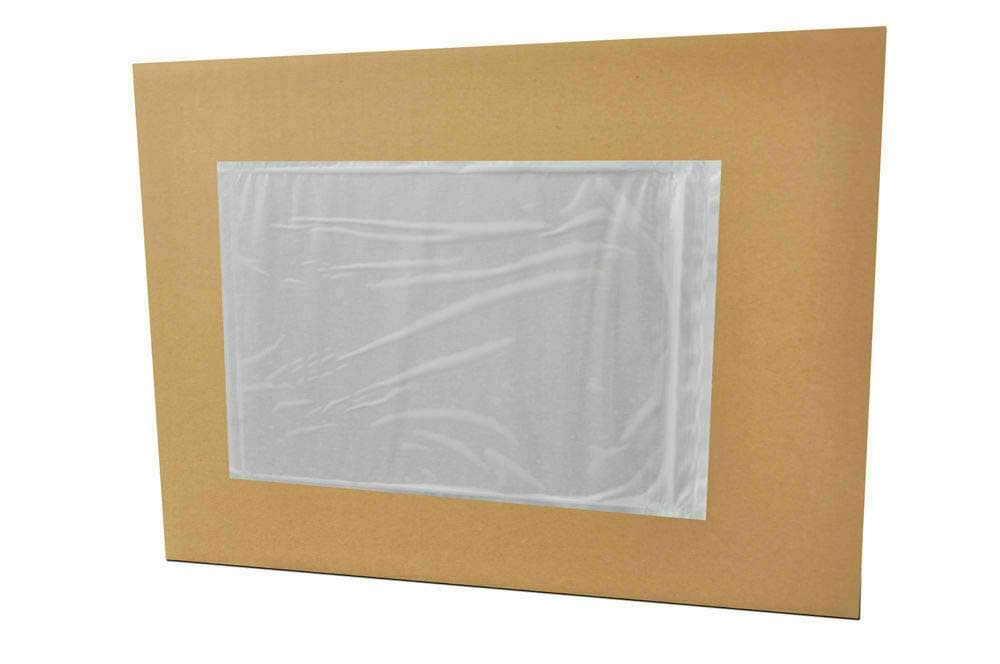 PSBM 2,000 PCS 4.5 x 5.5 Inch Clear Self-Adhesive Packing List Envelopes, Plastic Shipping/Mailing Pouch Enclosed Bags for Packing Slips Invoice Label