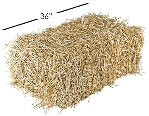Garden Elements Straw Bale by Shady Creek Farm, Multiple Uses for Farm & Home (30-36")