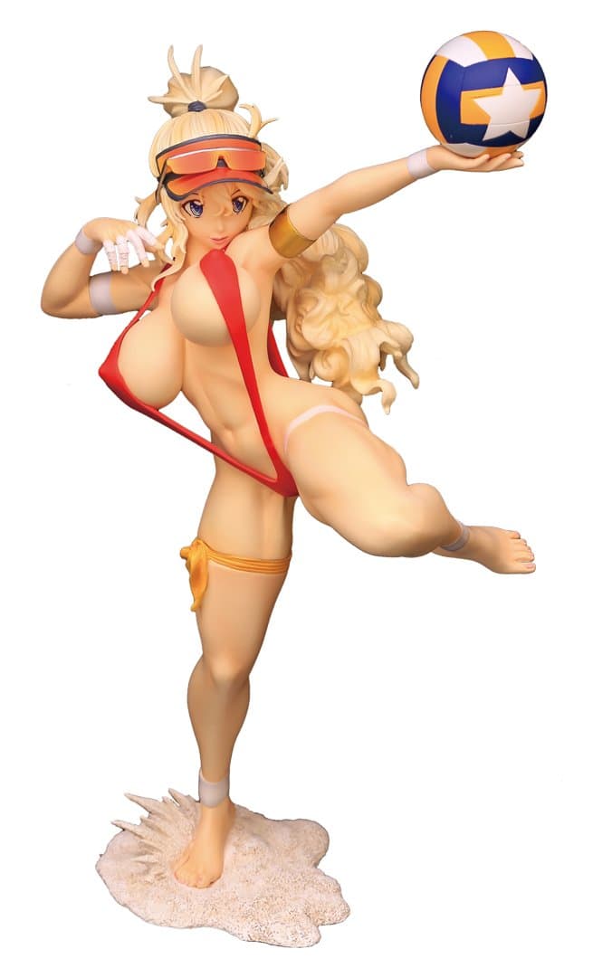 A-Plus Suketto Sanjou!!!: Sandy Bash Beach Volleyball Version 1:6 Scale Pvc Vinyl Figure