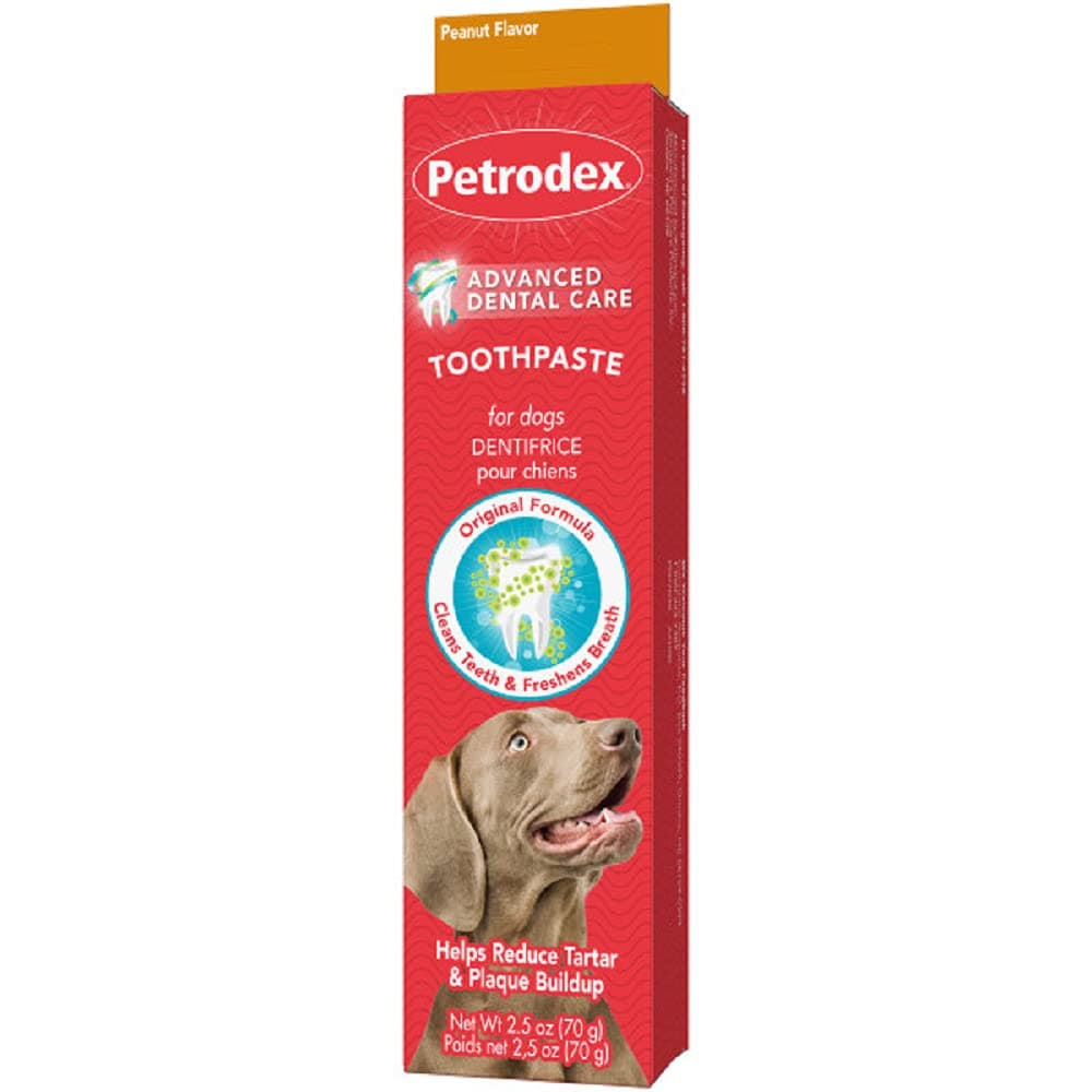 Petrodex Natural Toothpaste Dog - Peanut - 2.5 Oz