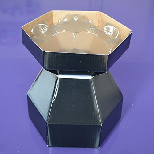 PackitUK Cupcake Bouquet Box and invisiTray, Black