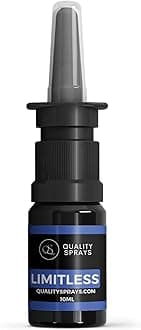 Limitless Nasal Spray - Selank/Semax 280mcg per Spray - Free 2 Day UPS AIR Shipping Orders
