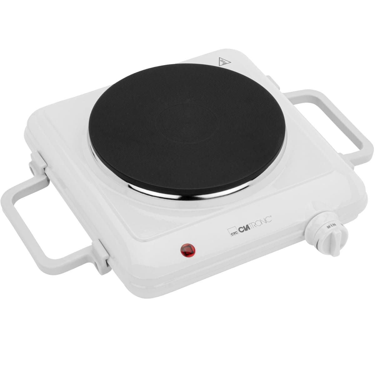 Clatronic3582 Single Hob in White - 271698