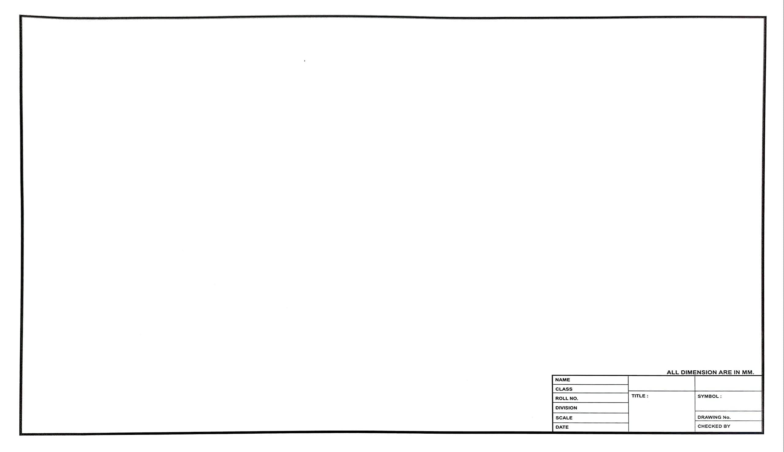 Half Imperial Drawing Sheets Super White Cartridge A2 Paper Pack of 25 Sheets for Engineers Students and Architects Loose Drawing Paper