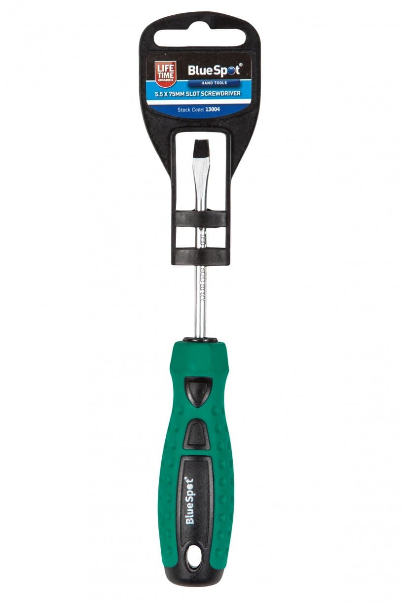 BlueSpot 5.5 x 75mm Slotted Screwdriver