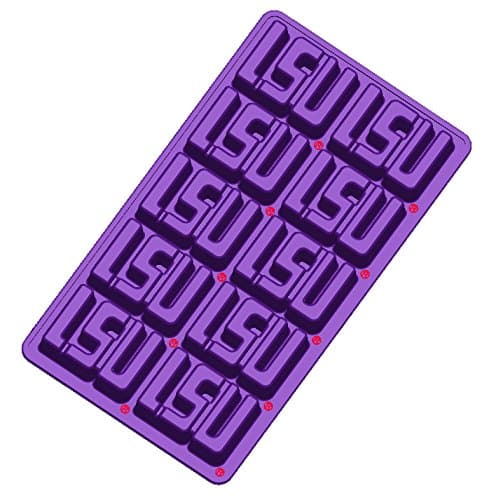 FanPan LSU Tigers Silicone Ice Cube Tray