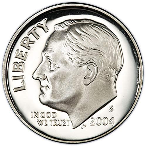 2004 S Clad Proof Roosevelt Dime Choice Uncirculated US Mint