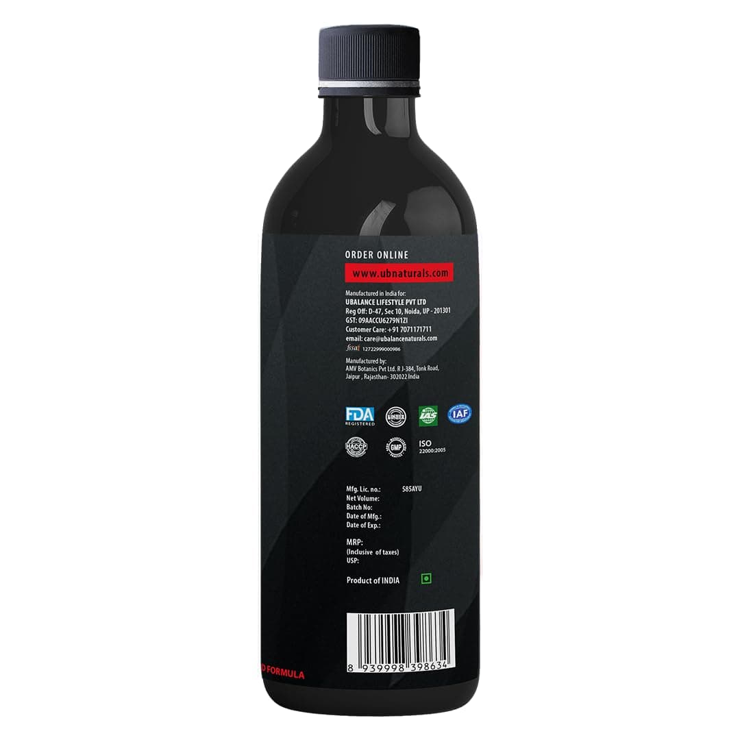 Black Thunder Active+ 3825 MG | 20 natural Potent herbs | Boost strength & athletic stamina| Gain muscle | Faster muscle recovery | Pre & Post workout Enery Drink for Men & Women (5