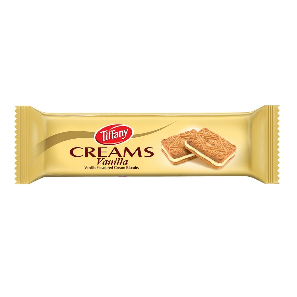 Tiffany Creams Vanilla Cream Sandwich Biscuits, 80g