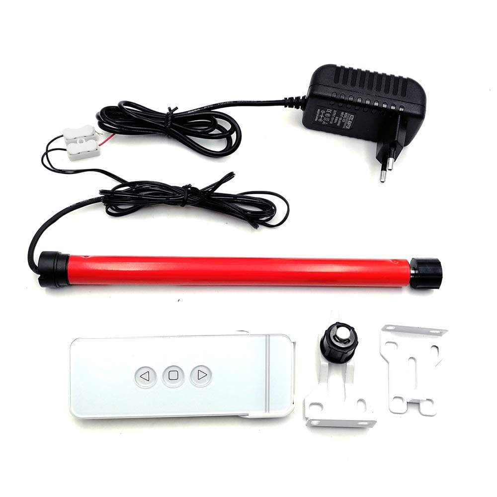 zemismart Electrol RF Remote Control Roller Shutter for 20mm/28mm tube Smart Home Automatic DC12V Tubular Electric Curtains Blinds Motor Broadlink RF433 Roller shutters