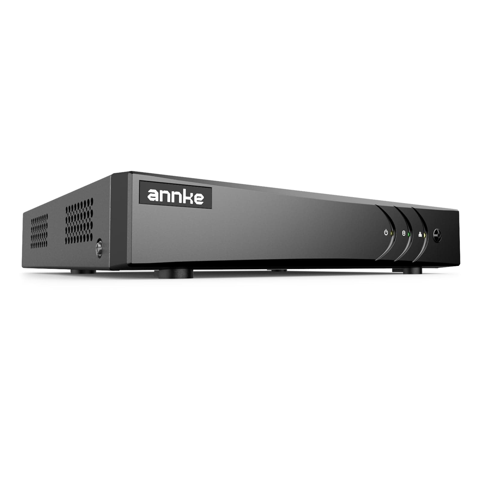 ANNKE 3K Lite H.265+ Security DVR Recorder with AI Human/Vehicle Detection, 8CH Hybrid 5-in-1 CCTV DVR for Surveillance Camera, Supports 8CH Analog and 2CH IP Cameras, Remote Access (No Hard Drive)