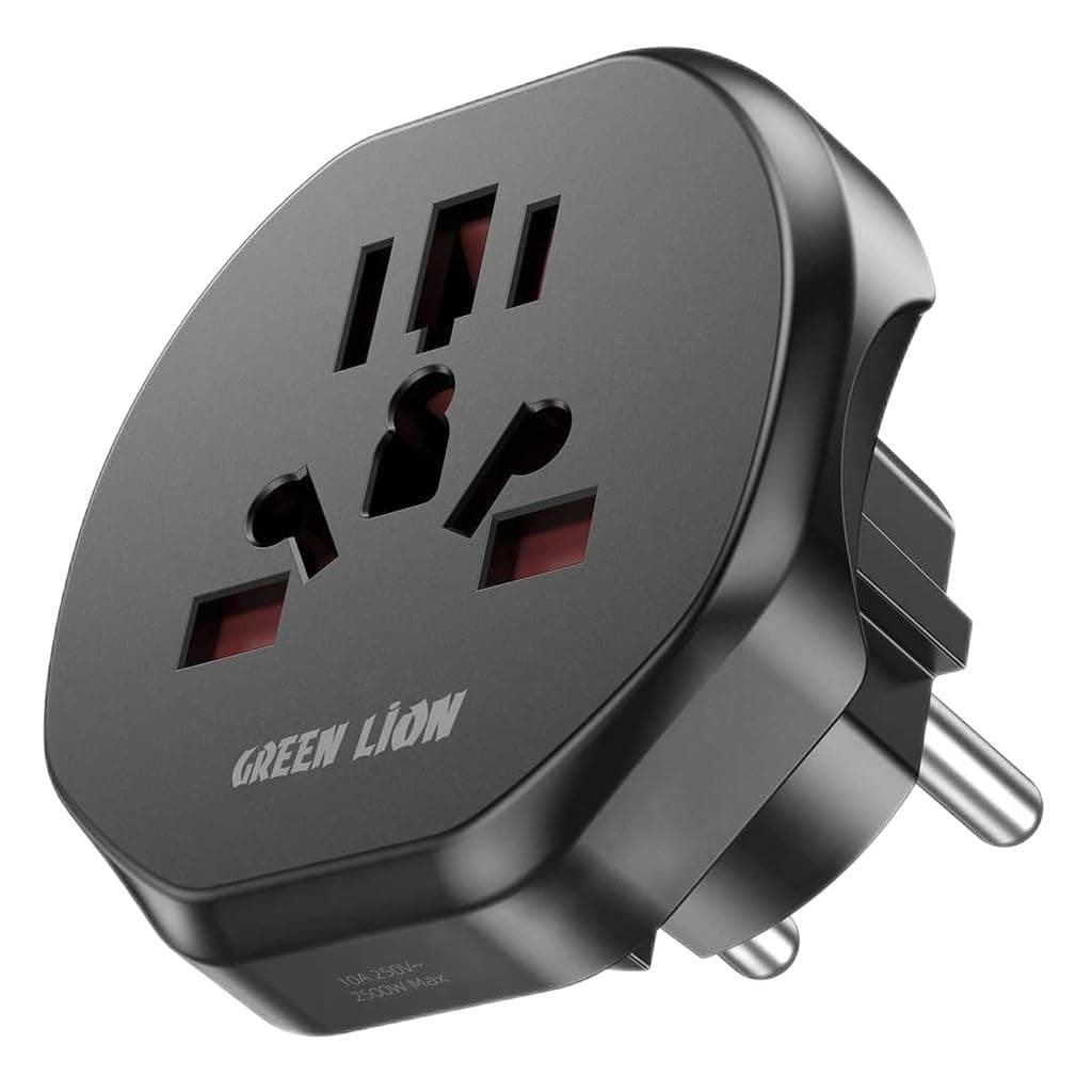 Green Lion2500W Universal Convertion EU-Plug, Black