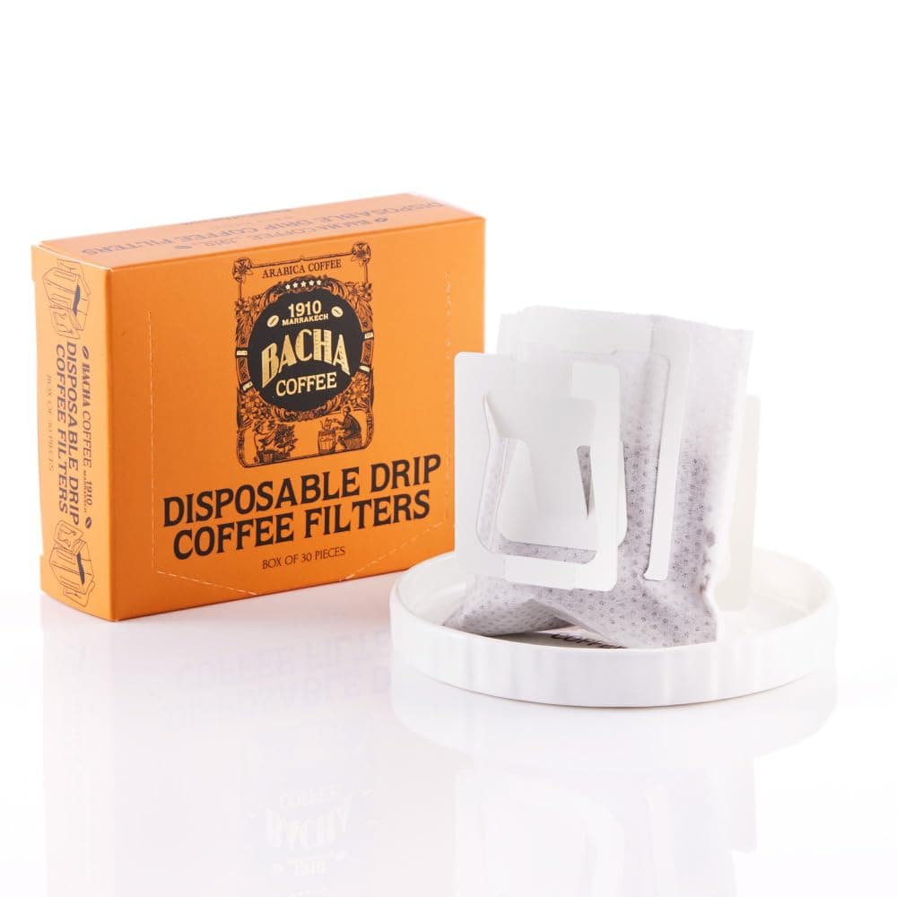 Bacha Coffee | Disposable Drip Coffee Filters, 30 pcs