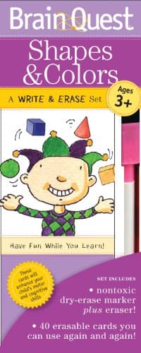 Brain Quest Write & Erase Set: Shapes & Colors