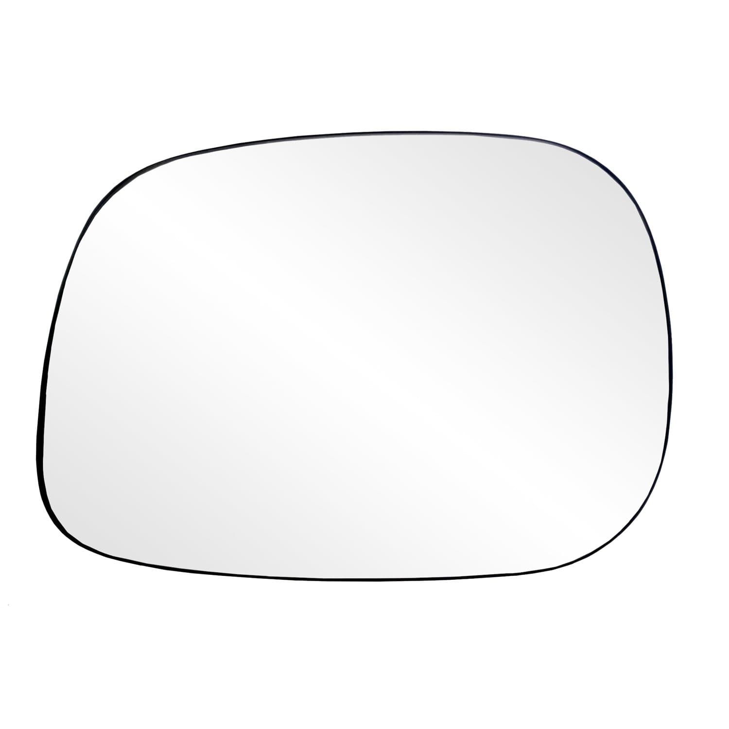 Fit System 88203 Dodge RAM 1500/2500/3500 Left Side Manual Replacement Mirror Glass with Backing Plate
