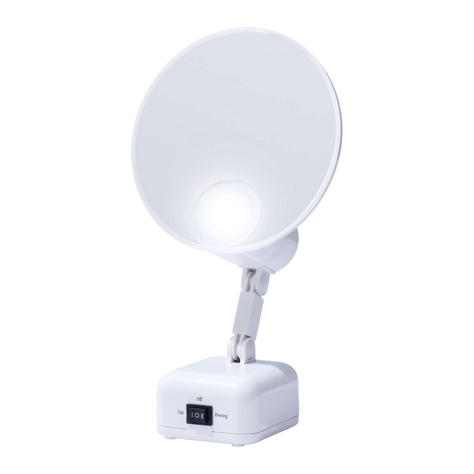 15X Supervision Magnifying Mirror Light, Dove White