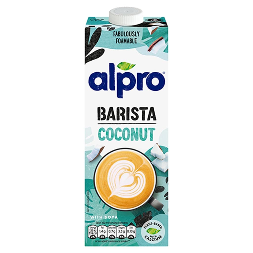 Alpro Barista Foamable Coconut Plant-Based Drink, 1L