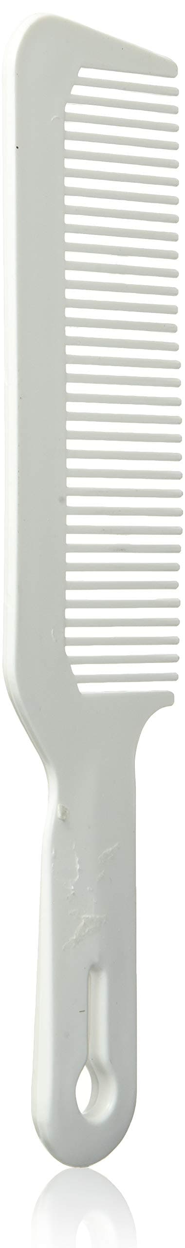 AS12499 Hair Cutting Comb with Sharp Edges and Precise Cuts - Premium Quality for Men & Women Curly Hair - Beard & Hair Comb Pain Free & Smooth Hair Care - White
