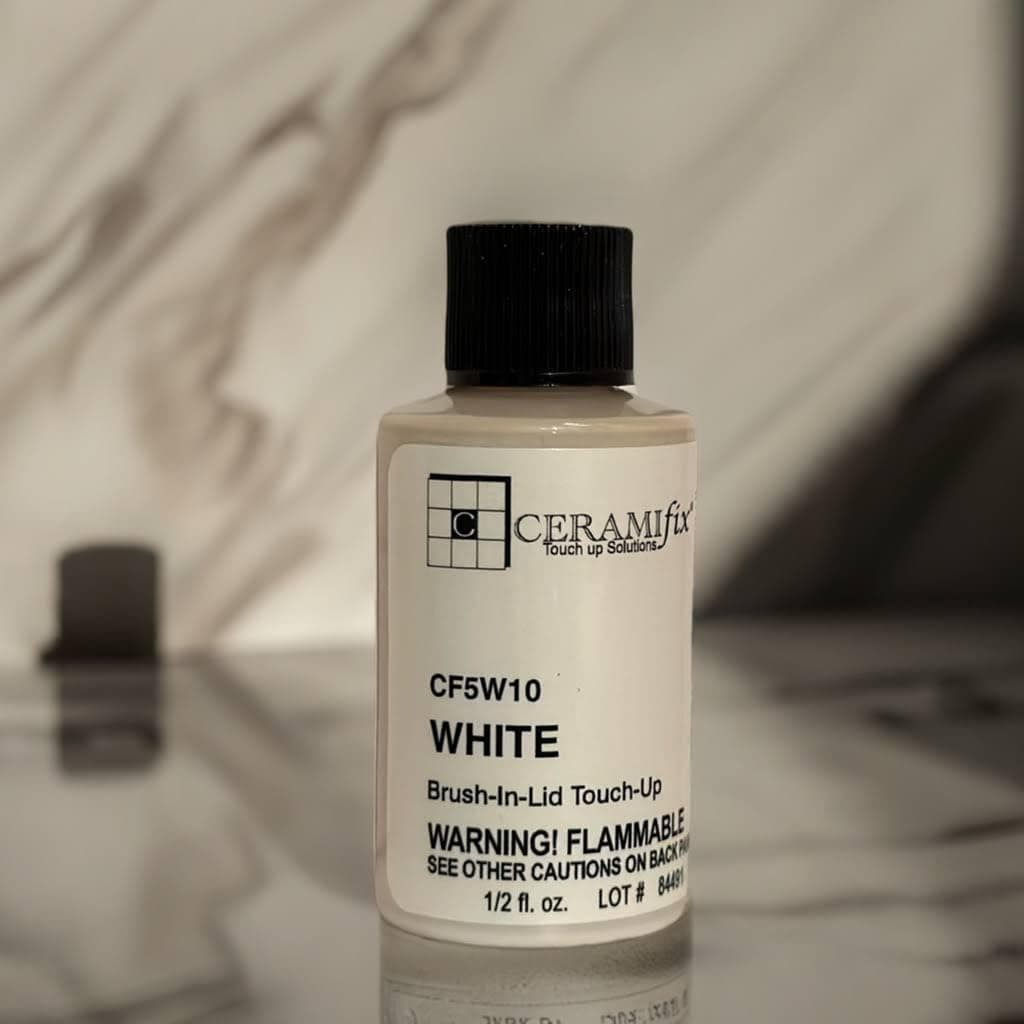 C CERAMIFIX TOUCH UP SOLUTIONS .5 oz White Paint for Tile, Appliances and More