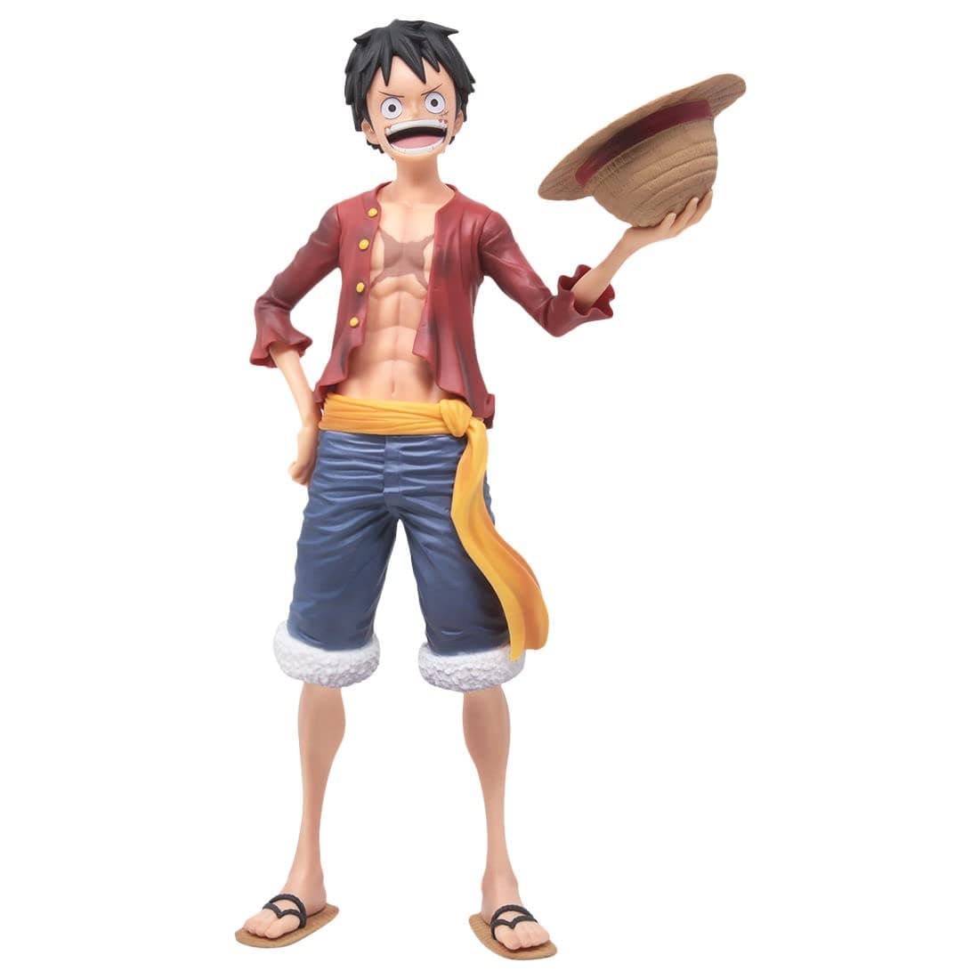 One Piece Monkey.D.Luffy Grandista nero Figure