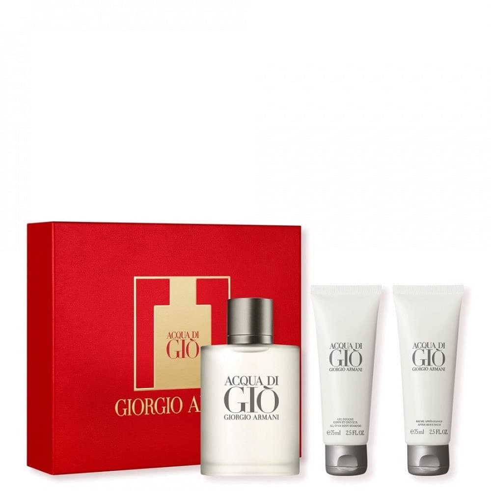 Acqua Di Gio 3 Piece Gift Set for Men