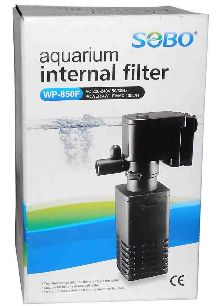 SOBO WP-850F Aquarium Internal Filter (Rust Resistant, Pack of 1)