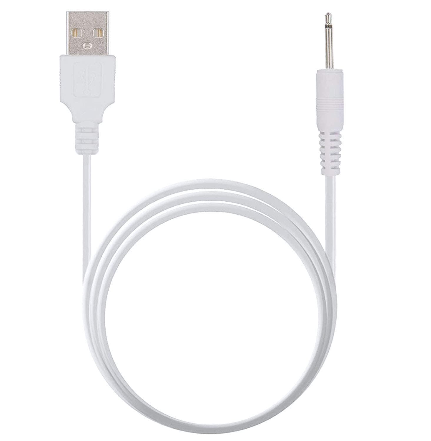 Replacement USB to DC 2.5mm Fast Charging Cable, Beauty Instrument, Other Rechargeable Device Power Cord Wands Chargers