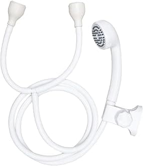 Home Flair Portable Shower Head and Hose | Dog & Camping Shower (1.7M Long. Fits 2cm Wide Taps)