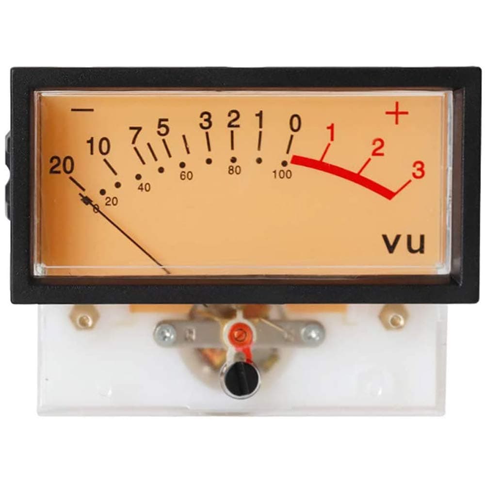 TN-73 VU Head Bile Machine DB Meter Power Amplifier Level Mixer Power Tape Backlight,Mounted Current Meter Ammeter Tester