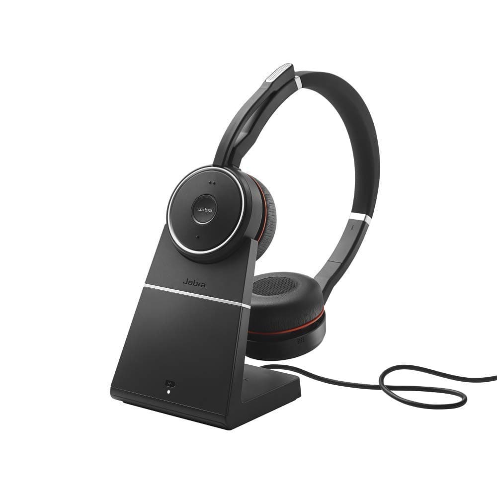 GN Netcom Jabra EVOLVE HSC040W Wireless Bluetooth 40 mm Stereo Headset - Over-the-head - Circumaural - 30.5 m