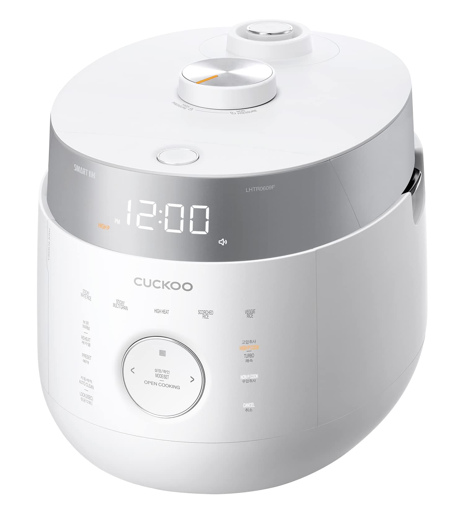 CUCKOO Rice Cooker & Steamer with 16 Programmes, Induction, No Pressure Mode, Open Cooking Function, Timer, Non-Stick Stainless Steel Inner Pot (up to 10 People), Keep Warm & Autoclean Function