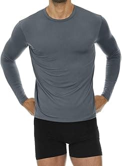 Thermal Shirts for Men Long Sleeve Thermal Compression Shirts for Men Base Layer Cold Weather