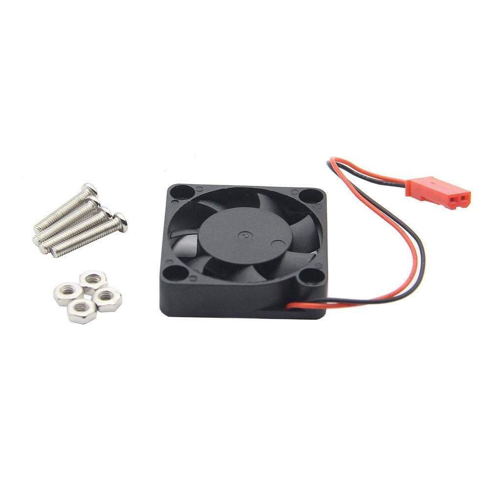 REES52 DC 5V 0.2A Cooling Fan W/Screws Kit with Raspberry Pi Model B+