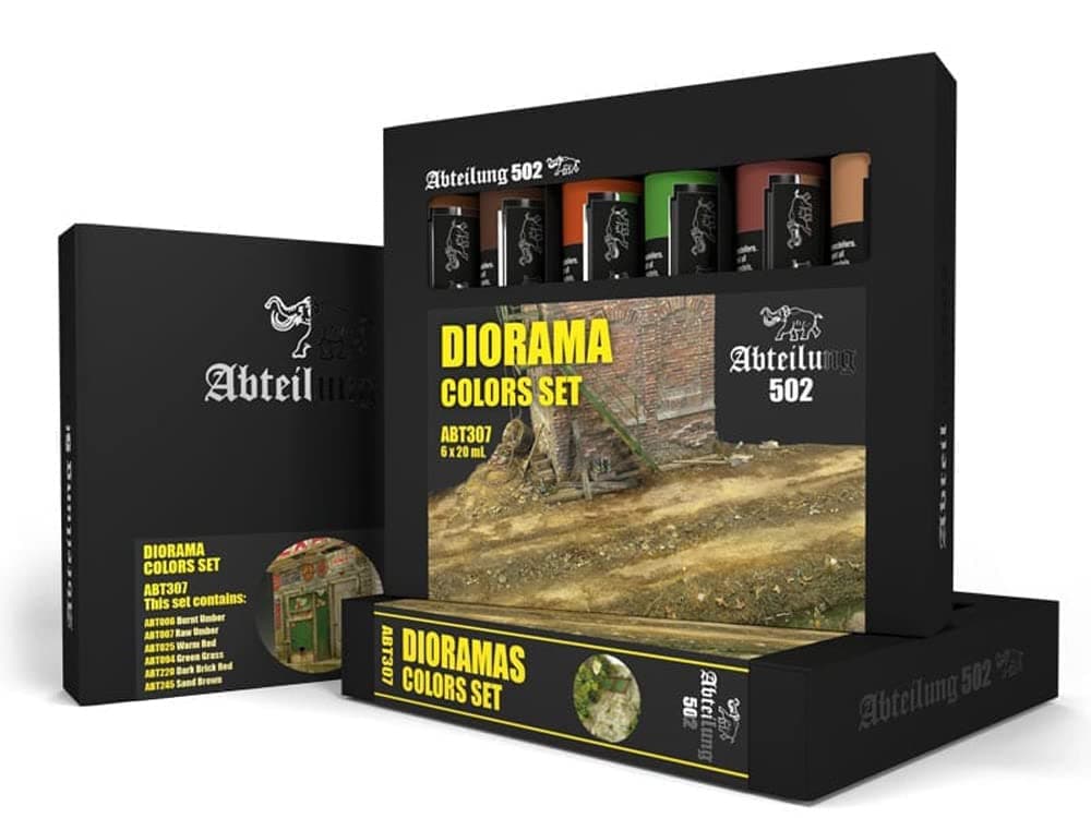 Abteilung 502 Diorama Colors Set # 307