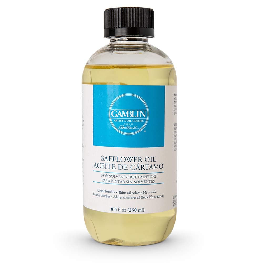 Gamblin Safflower Oil 8.5 oz Bottle