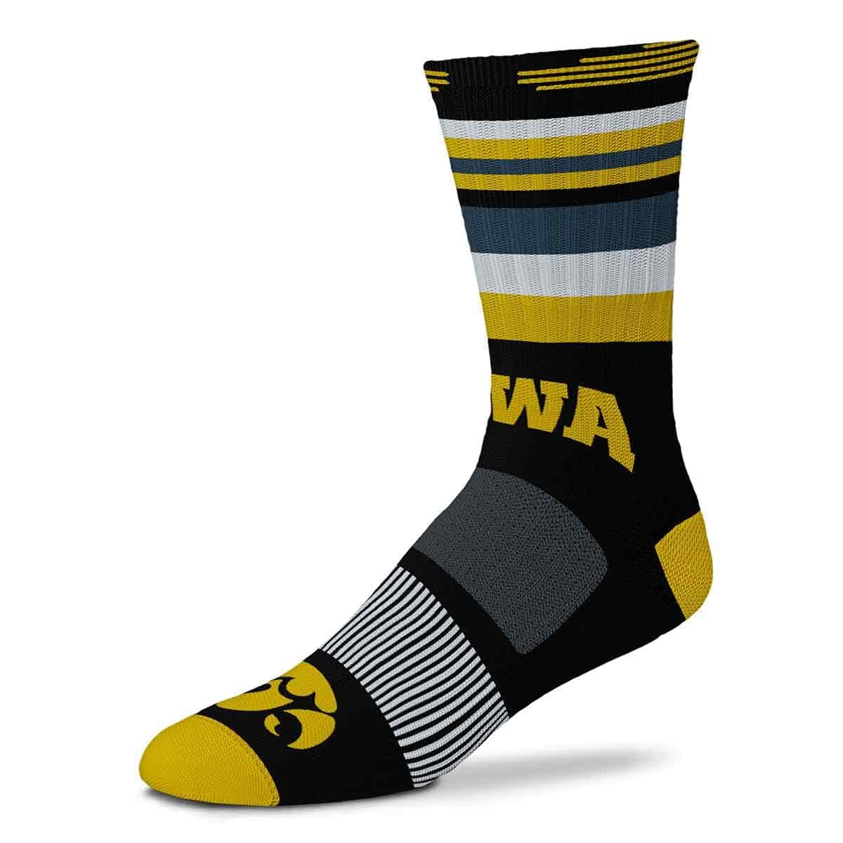 For Bare Feet Men's Rave Crew Sock