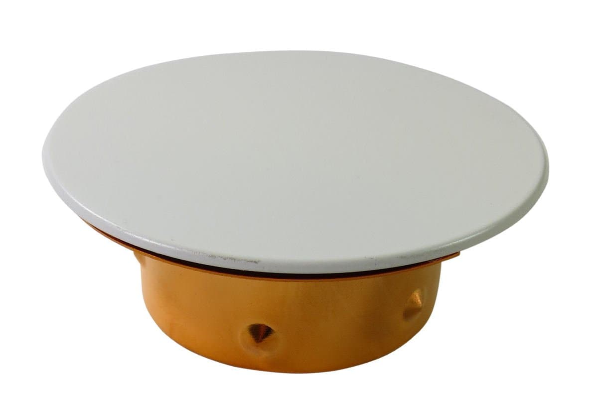 LFII White Flat Cover Plate - 139 Degrees