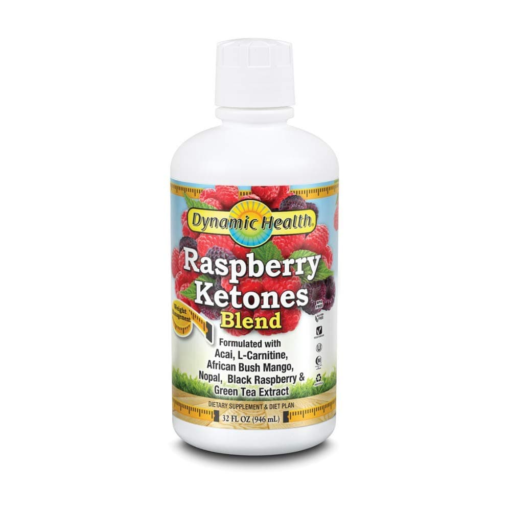 Dynamic Health Raspberry Ketones Juice Blend | 32 oz