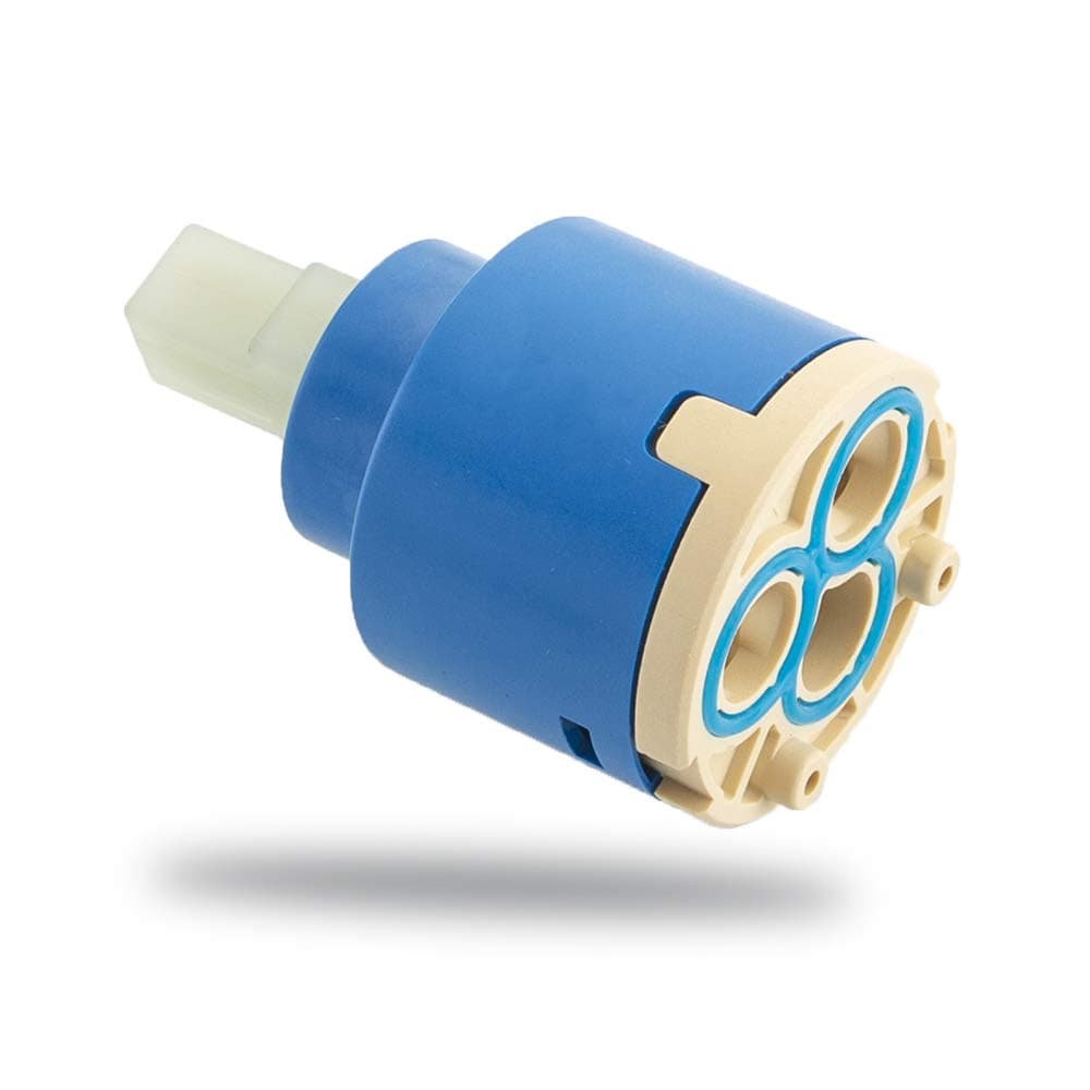 Diameter 35mm Ceramic Faucet Cartridge Replacement for Single Handle Kitchen Basin Shower Faucet Part, Ceramic Faucet Valve
