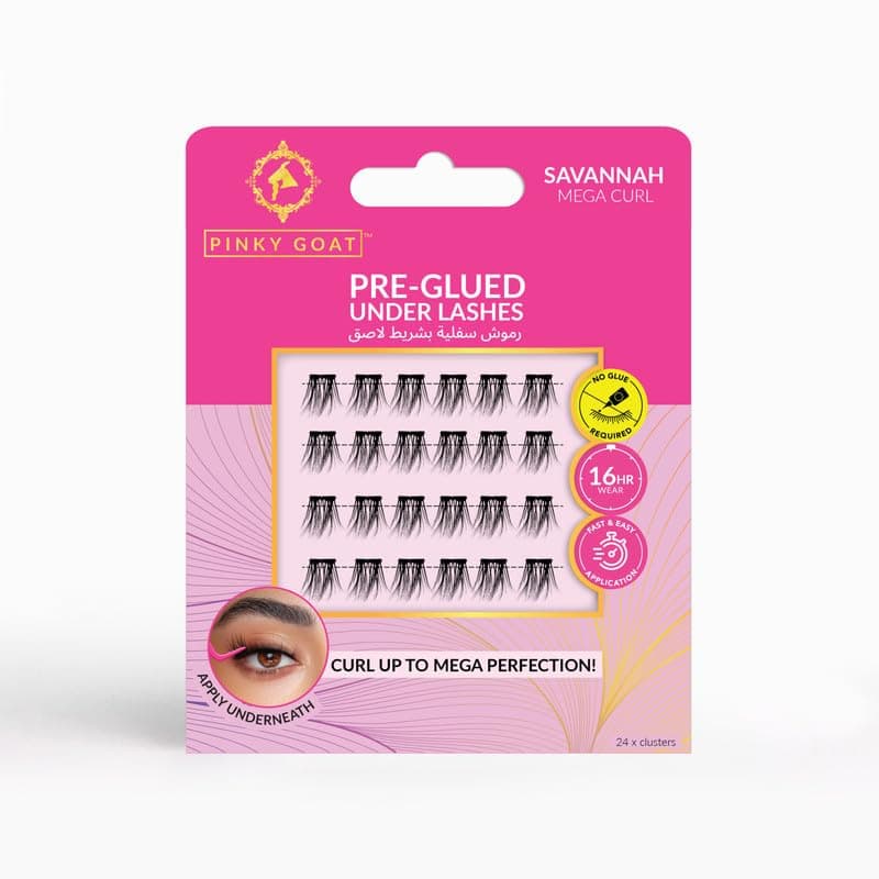 Pinky GoatSAVANNAH Pre-Glued Cluster False Eyelash