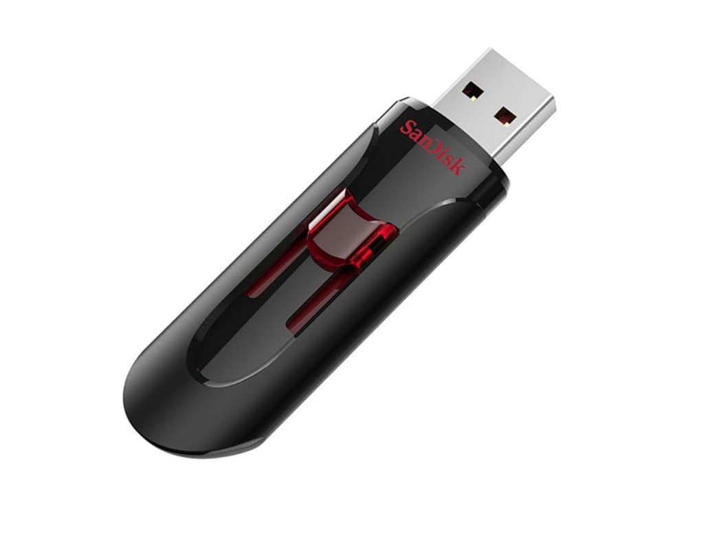 Sandisk 32 GB Cruzer Glide 3.0 Usb Type-A Connector Black, Sdcz600-032G-G35