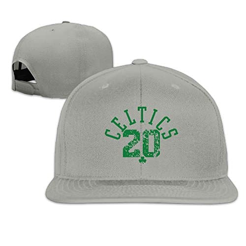 Classic Ray Allen Celtics # 20 Logo Baseball Cap Boy Ash Adjustable Apparel