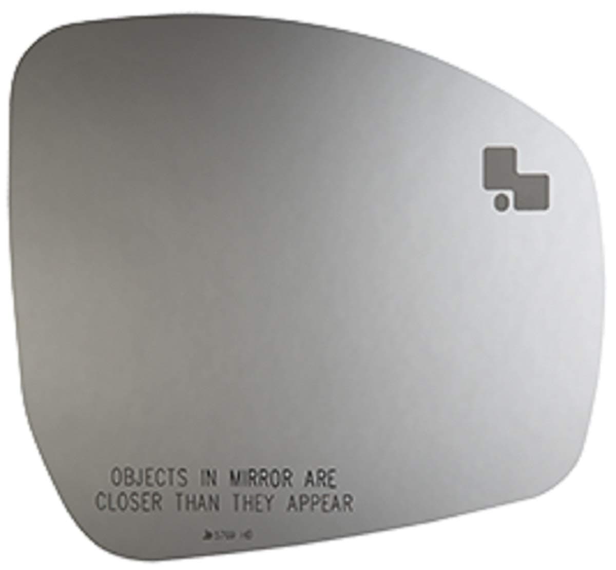 Passenger Side Mirror Glass Heated Replacement for 2017 2018 Land Rover Discovery, 2014-2017 Range Rover Sport, 2013-2018 Range Rover Right Hand View Lens with Blind Spot