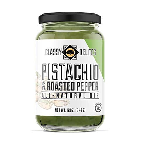 Pistachio Roasted Pepper Dip - All Natural Spread